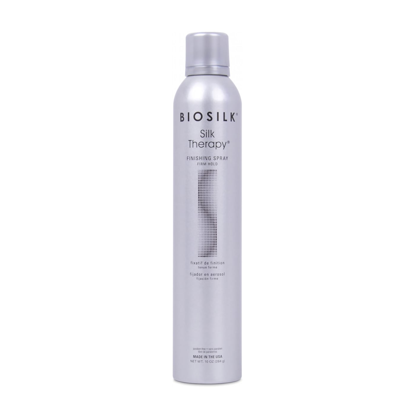 Уцінка! Спрей для волосся, що закріплює BioSilk Silk Therapy Firm Hold Finishing Spray сильної фіксації, 284 г